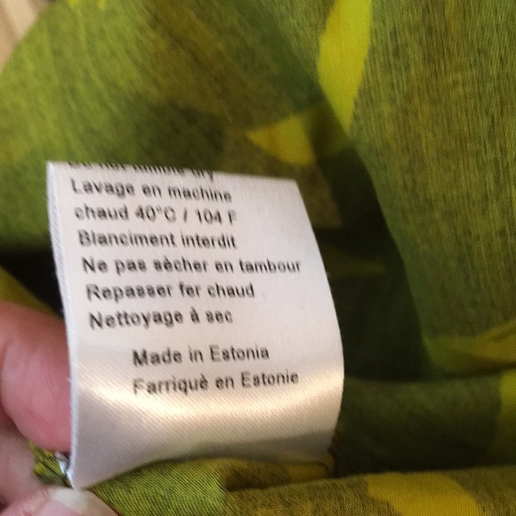 Anthropologie X Marimekko green skirt 💎 - Picture 5 of 7